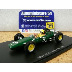 1963 Lotus 25 n°5 Trevor...