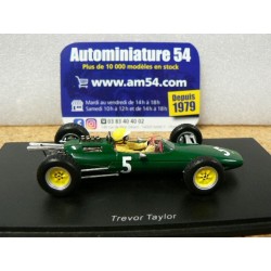1963 Lotus 25 n°5 Trevor taylor British GP S1611 Spark Model