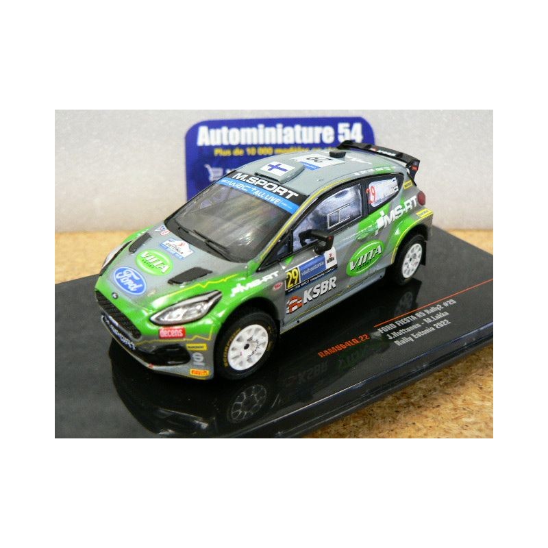 2022 Ford Fiesta R5 Rally3 n°29 Huttunen - Lukka Rally Estonia RAM864 Ixo Models