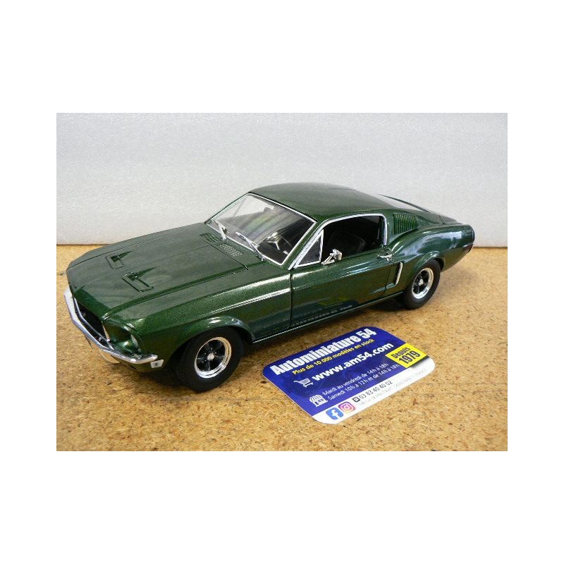 Ford Mustang GT 1968 Bullitt Steve McQueen green13615 Greenlight