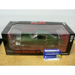 Ford Mustang GT 1968 Bullitt Steve McQueen green13615 Greenlight