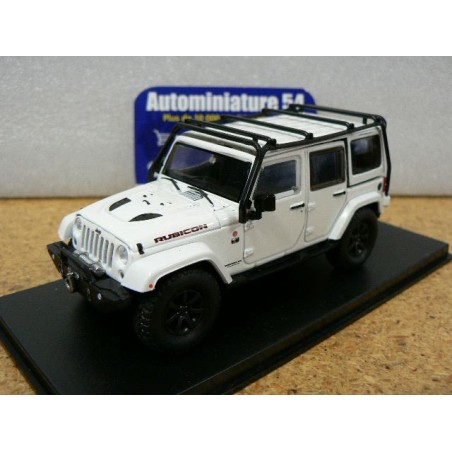 Jeep Wrangler Unlimited Rubicon X 2014 Official Badge of Honor white 86197 Greenlight