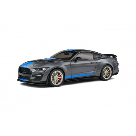 Ford Mustang Shelby GT500 KR Silver - Blue 2022 S1805908 Solido