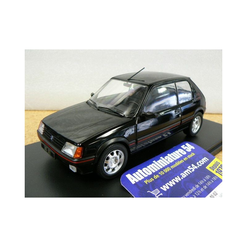 Peugeot 205 GTI 1.9 Black WB124161 WhiteBox