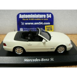 Mercedes Benz SL Class R129 White 1999 940033032 MaXichamps