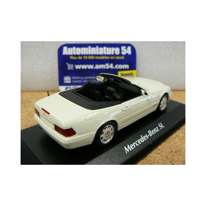 Mercedes Benz SL Class R129 White 1999 940033032 MaXichamps