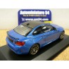 BMW M2 CS Blue met. gold wheels 2020 410021025 Minichamps