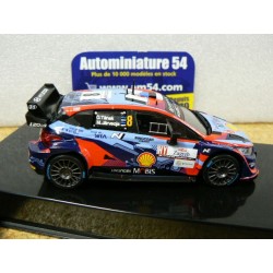 2022 Hyundai i20 N Rally1 n°8 Tanak - Jarveoja Croatia RAM850 Ixo Models