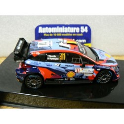 2022 Hyundai i20 N Rally1 n°11 Neuville - Wydaeghe Croatia RAM851 Ixo Models