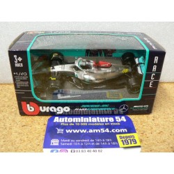 2022 Mercedes AMG W13E n°44 Hamilton 18-38065H Bburago Racing