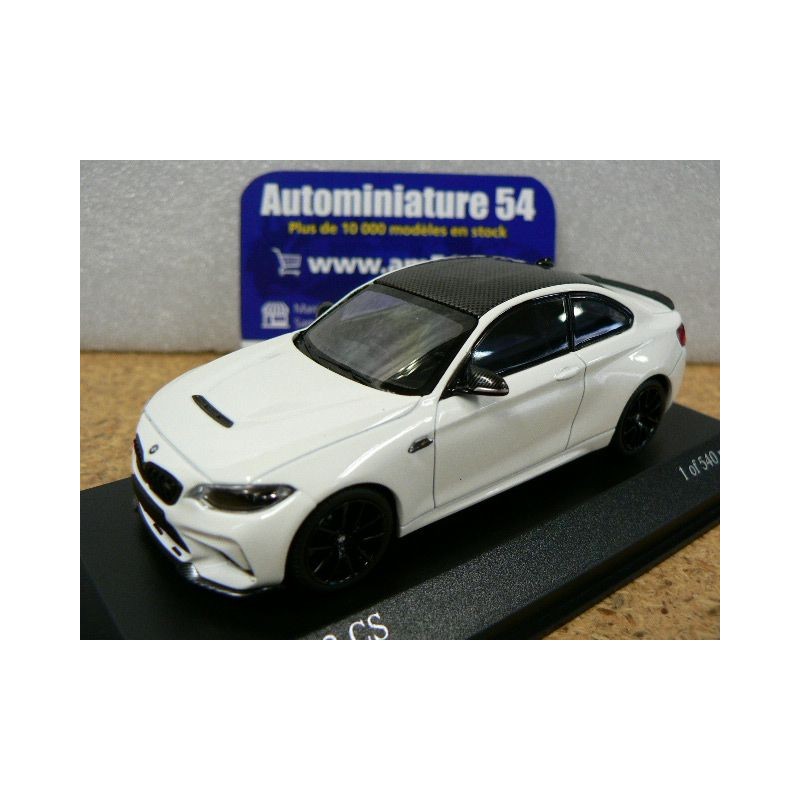 BMW M2 CS White - black wheels 2020 410021021 Minichamps