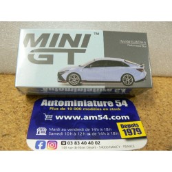 Hyundai Elantra N Performance Blue MGT00404 True Scale Models Mini GT