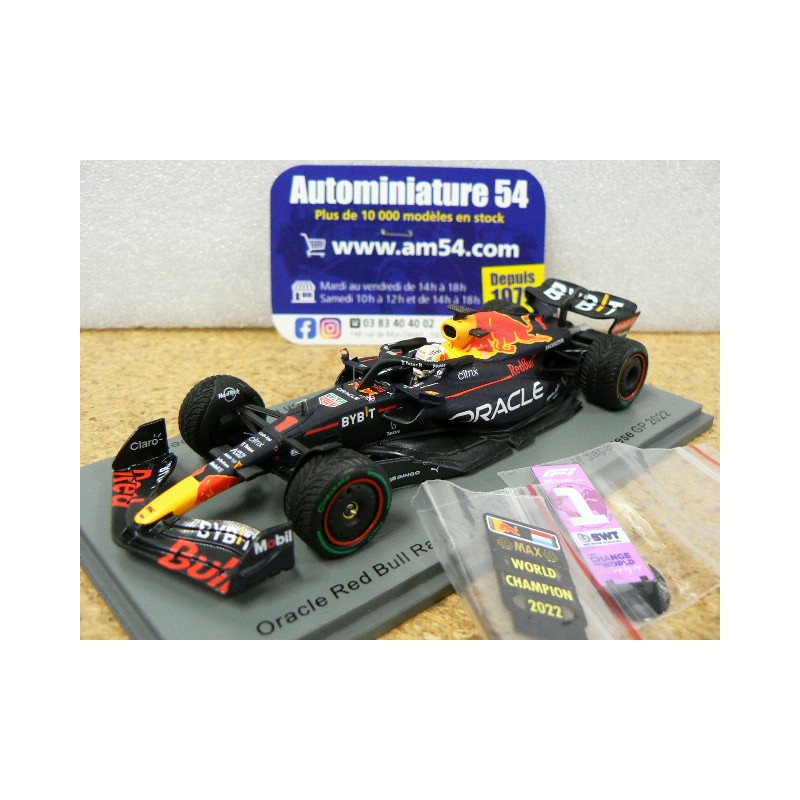 2022 Red Bull Honda RB18 n°1 Max Verstappen 1st Winner Japan GP S8534 World Champion Spark Model