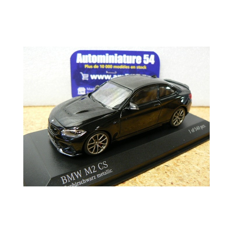 BMW M2 CS Black - Gold wheels 2020 410021024 Minichamps