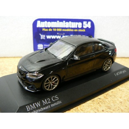 BMW M2 CS Black - Gold wheels 2020 410021024 Minichamps