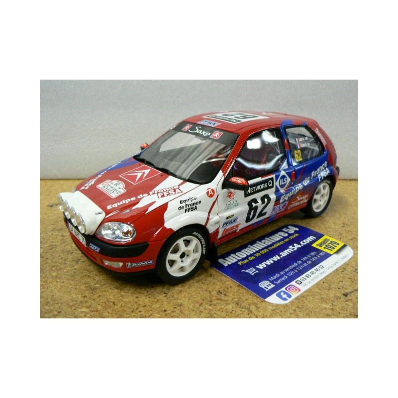 2000 Citroen Saxo Kit Car n°62 Loeb - Elena Rac Rally OT978 OttoMobile