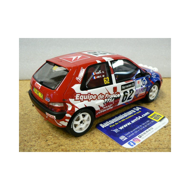 2000 Citroen Saxo Kit Car n°62 Loeb Elena Rac Rally OT978 OttoMobile