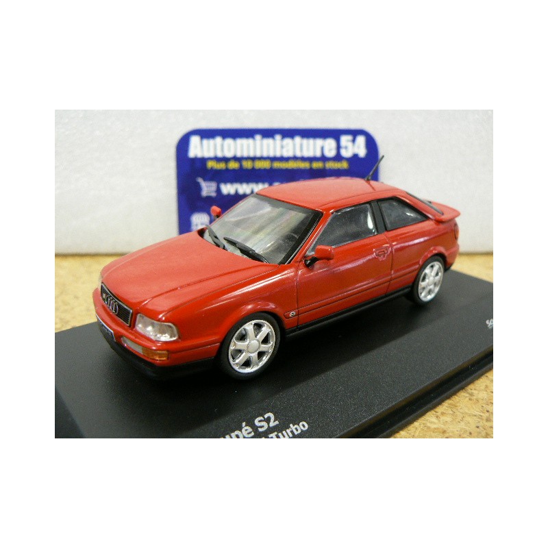 Audi Coupe S2 Lazer Red 1992 S4312201 Solido