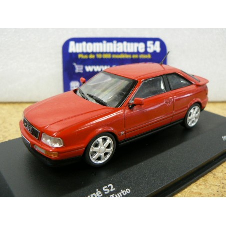 Audi Coupe S2 Lazer Red 1992 S4312201 Solido