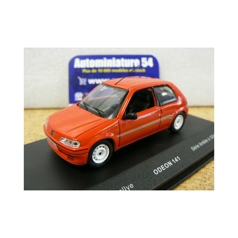 Peugeot 106 Rallye Rouge phase 1 ODEON ref 141