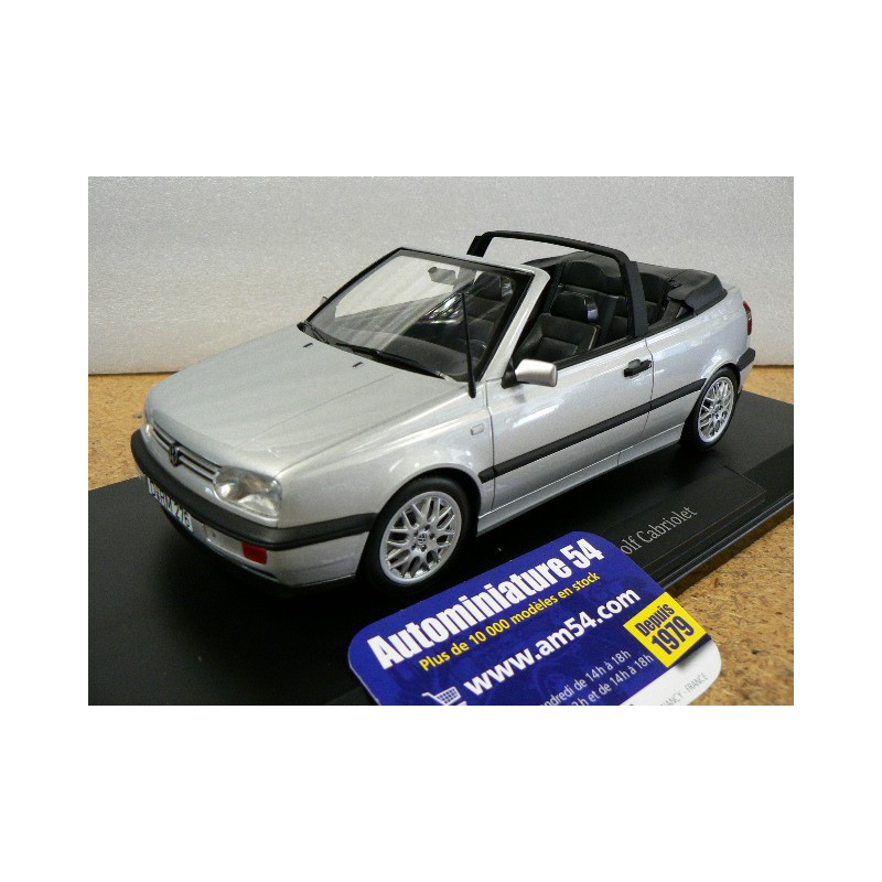 Volkswagen Golf 3 Cabriolet 1995 argent 188468 Norev