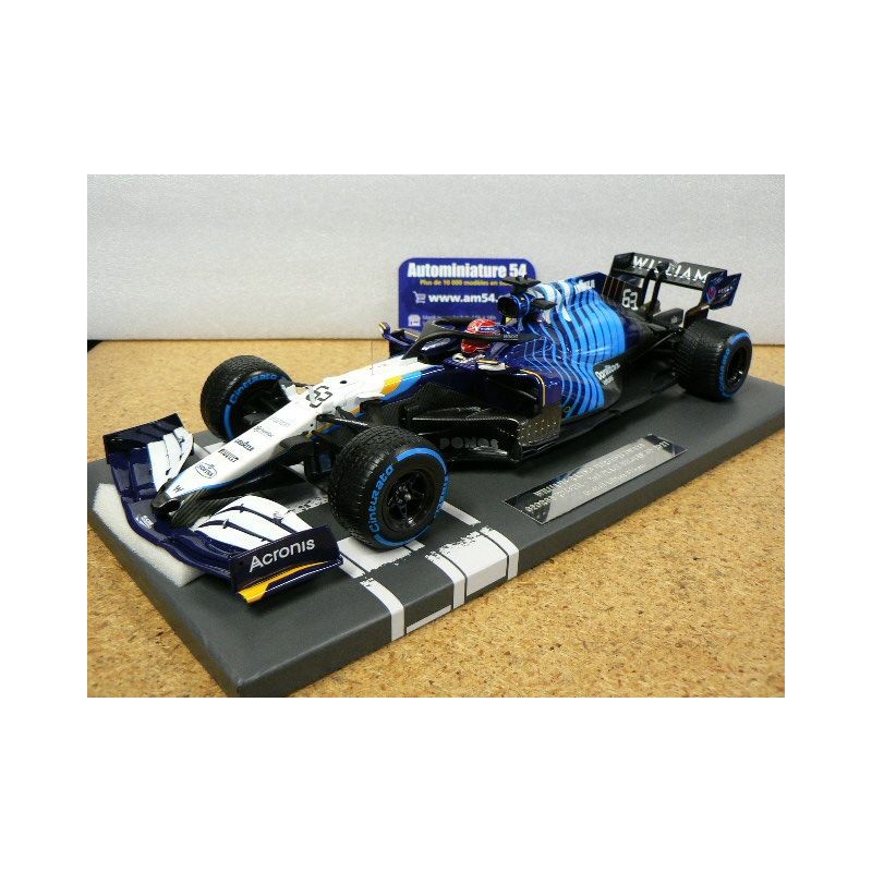 2021 Williams Mercedes FW43B n°63 Georges Russell Belgian GP 11721363 Minichamps