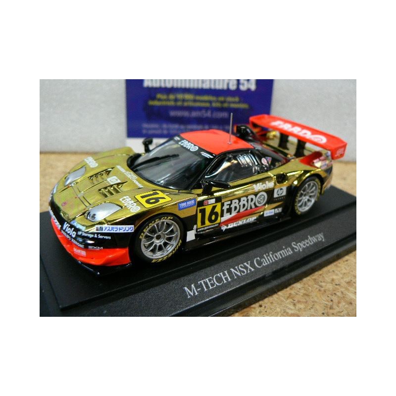 2004 Honda EBBRO M-Tec NSX California Speedway JGTC n°16 43670 Ebbro