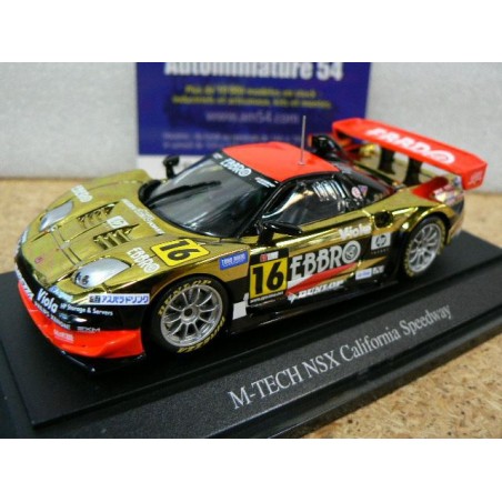 2004 Honda EBBRO M-Tec NSX California Speedway JGTC n°16 43670 Ebbro