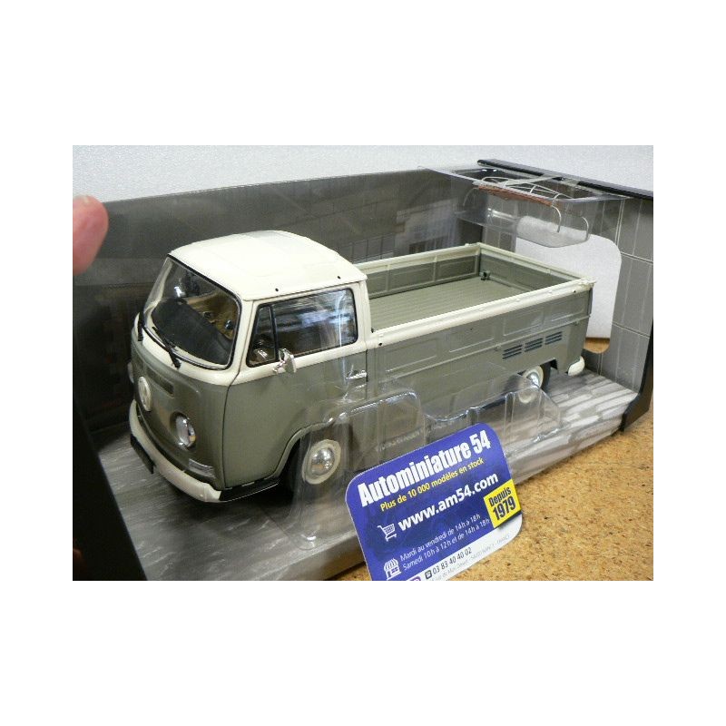 Volkswagen Combi T2 pick up Grey 1969 S1809402 Solido