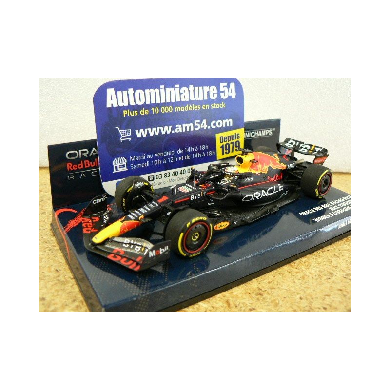 2022 Red Bull Honda RB18 n°1 Max Verstappen 1st winner Azerbaijan GP 417220801 Minichamps