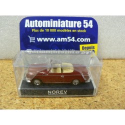 Peugeot 403 Cabriolet Red 1957 474343 Norev 1/87