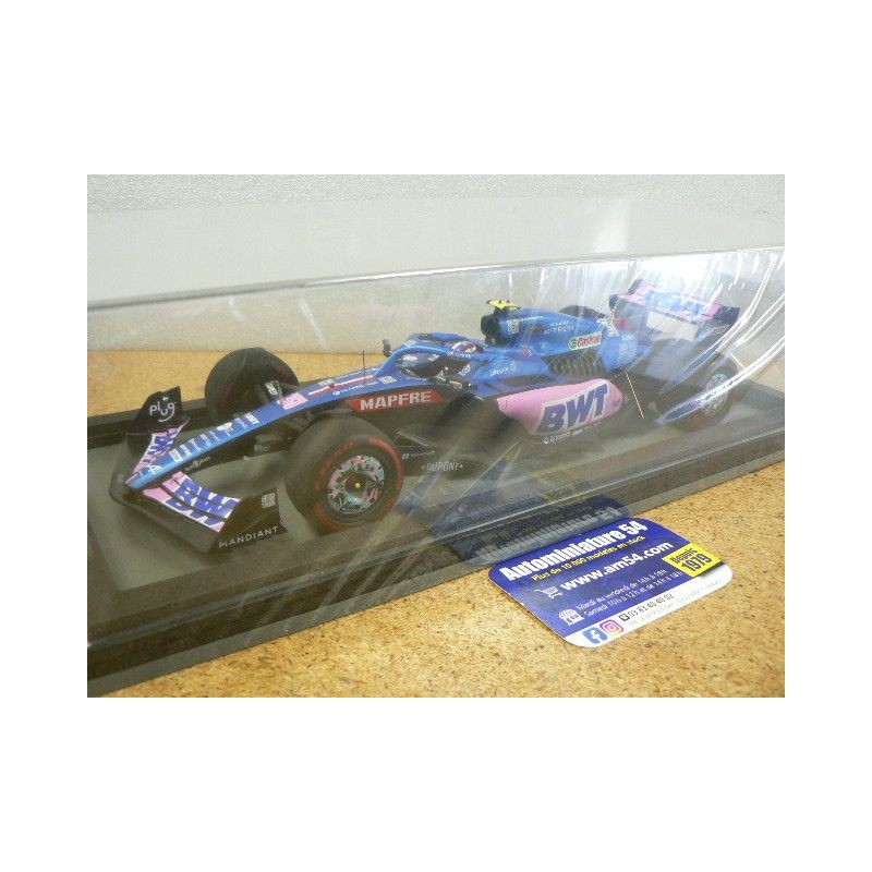 2022 Alpine A522 n°31 Esteban Ocon Miami GP 18S751 Spark Model