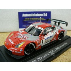 2004 Nissan 350 Z Xanavi Nismo Malaysia n°1 JGTC 43606 Ebbro