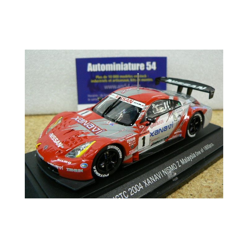 2004 Nissan 350 Z Xanavi Nismo Malaysia n°1 JGTC 43606 Ebbro