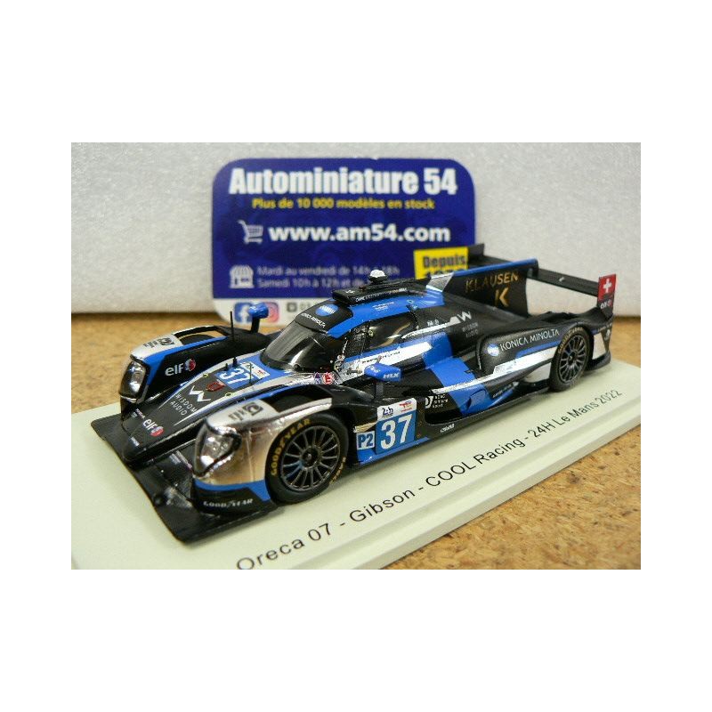 2022 Oreca 07 Gibson Cool Racing n°37 Ye - Taylor - Kruetten Le Mans S8632 Spark Model