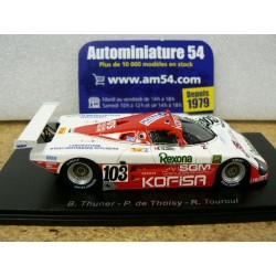 1989 Spice SE88C n°103 Thurner - De Thoisy - Touroul Le Mans S6807 Spark Model