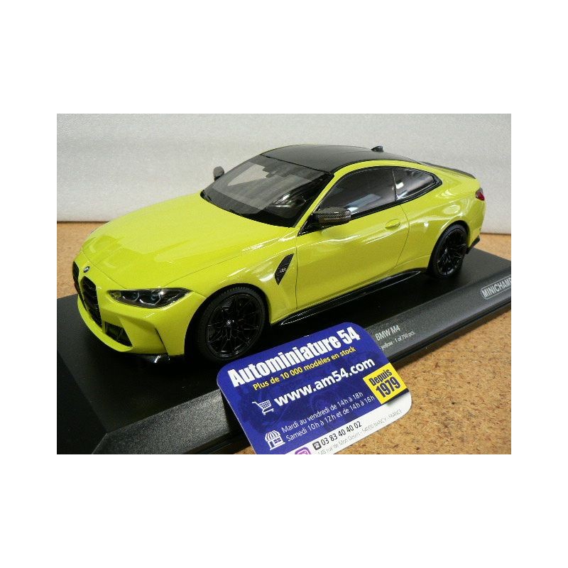 BMW M4 yellow 2020 155020120 Minichamps