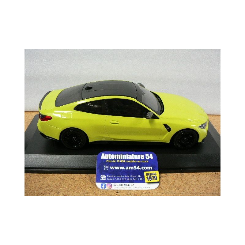 Miniature Minichamps 1:18 – BMW M4 (G82) Métal, 155020120, Neuve Sous Boîte