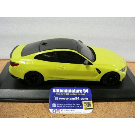 Diecast model cars Bmw M4 1/18 Minichamps CSL (G82) grün 2022 1:18