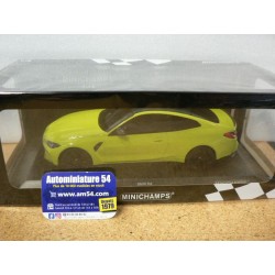 BMW M4 yellow 2020 155020120 Minichamps