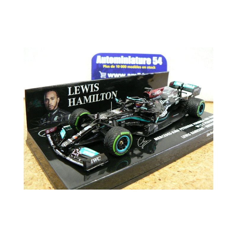 2021 Mercedes AMG Petronas W12 E n°44 Lewis Hamilton 100th Victory 1st Winner Russian GP 410211544 Minichamps