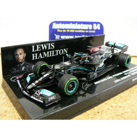 2021 Mercedes AMG Petronas W12 E n°44 Lewis Hamilton 100th Victory 1st Winner Russian GP 410211544 Minichamps