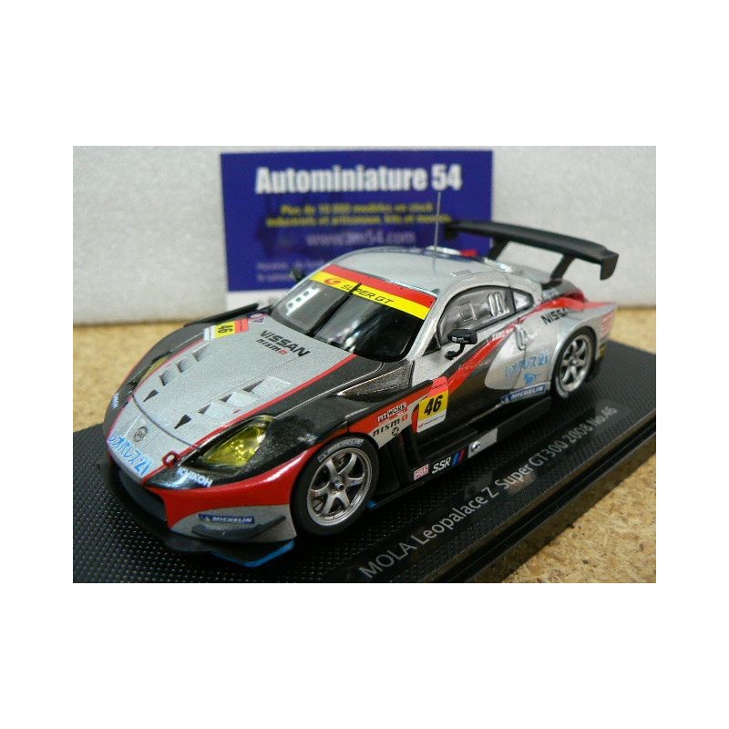 2008 Nissan 350Z Mola Leopalace GT300 n°46 JGTC 44117 Ebbro