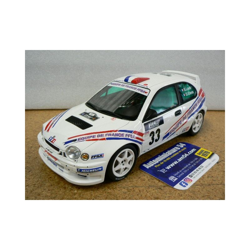 2000 Toyota Corolla WRC n°33 Loeb - Elena Tour de Corse OT996 OttoMobile