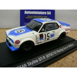 1972 Nissan Skyline GTR KPGC 10 Takahashi n°15 43240 Ebbro