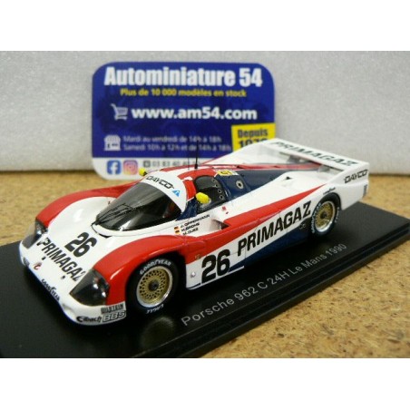 1990 Porsche 962C n°26 Duez - Grohs - Oppermann Le Mans S9884 Spark Model