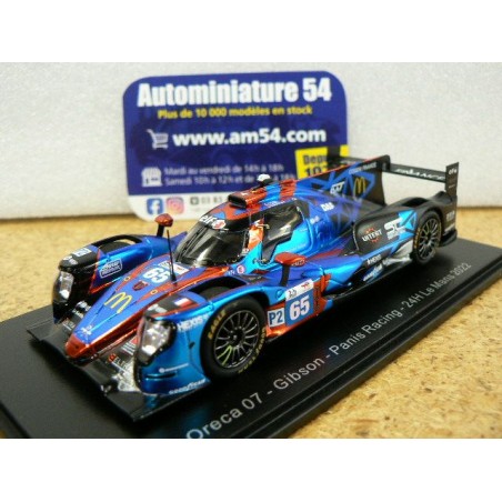 2022 Oreca 07 Gibson Panis Racing n°65 Canal - Jamin - Van Uitert LPM2 Le Mans S8641 Spark Model