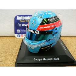 2022 Casque George Russell Seasonal Use Mercedes AMG 1/5 5HF086 Spark Model