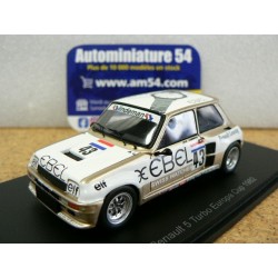 1982 Renault 5 Turbo Ebel n°43 Jan Lammers Europa Cup S6023 Spark Model