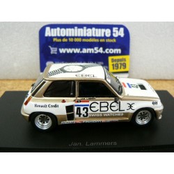1982 Renault 5 Turbo Ebel n°43 Jan Lammers Europa Cup S6023 Spark Model